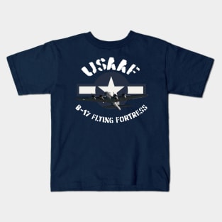 USAAF B-17 Flying Fortress Kids T-Shirt